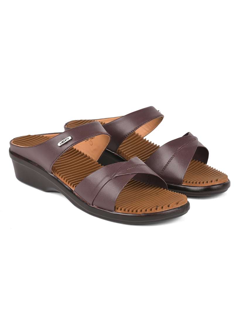 women solid slip on wedge - 22030151 - Zoom Image - 0