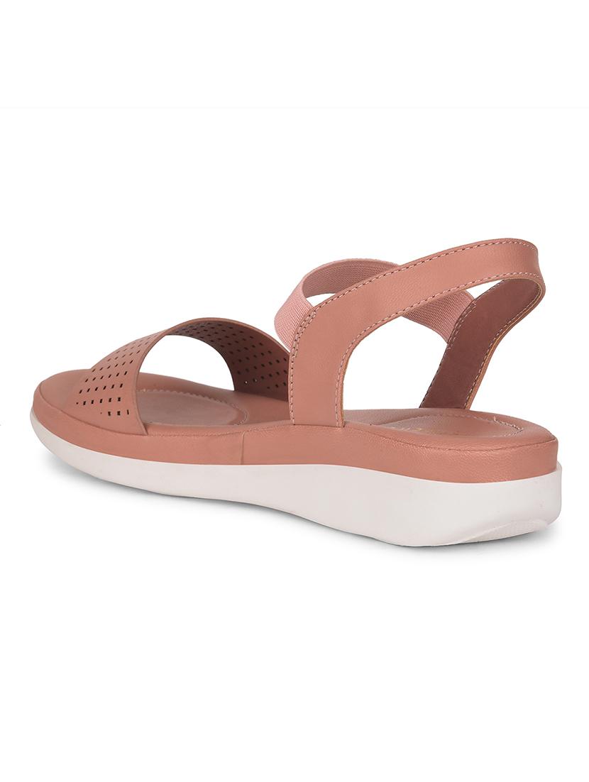 women solid back strap wedges - 22030166 - Standard Image - 3