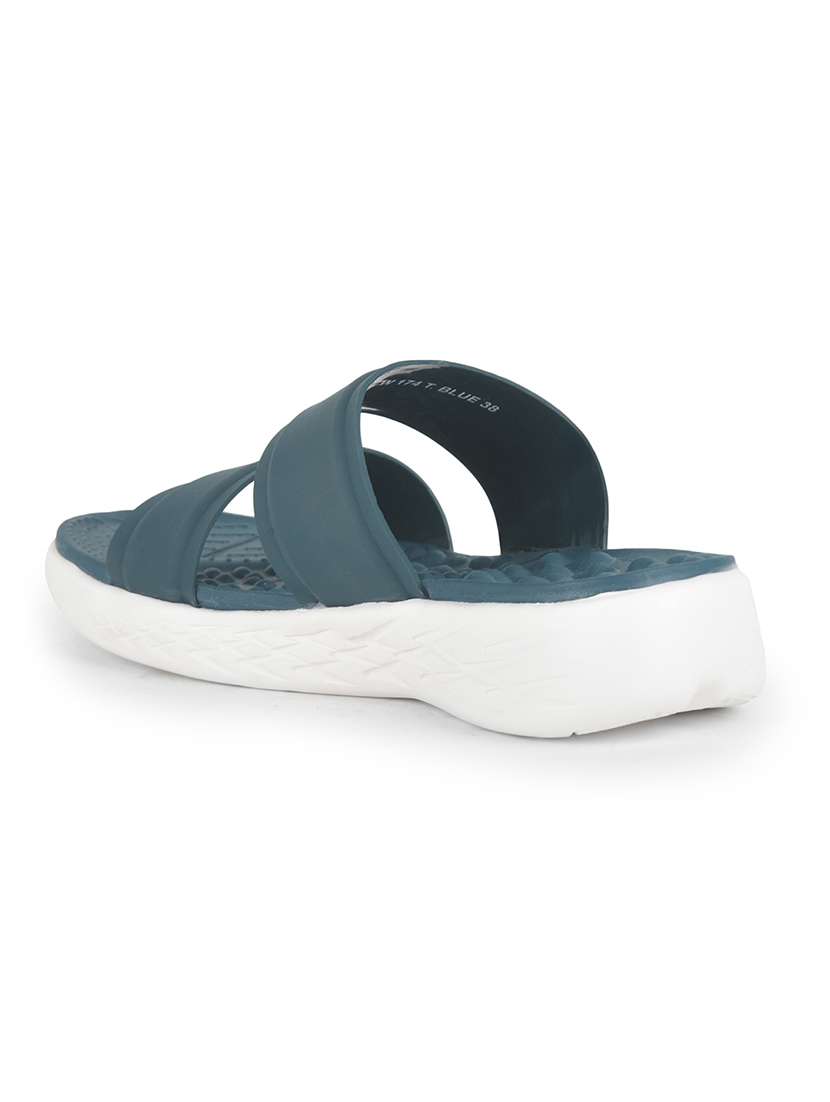 women solid slip on slides - 22030177 -  Standard Image - 3