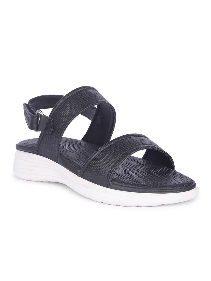 women solid back strap wedges - 22030184 -  Standard Image - 3