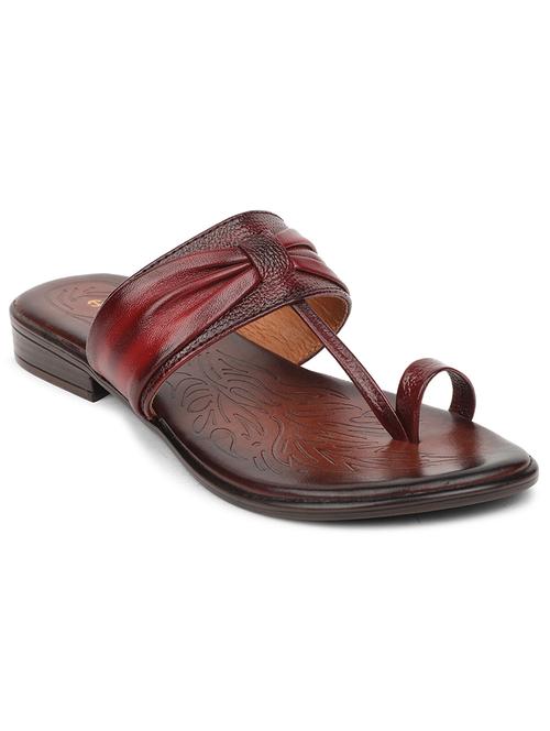 women solid slip on flat sandal - 22030192 - Standard Image - 0