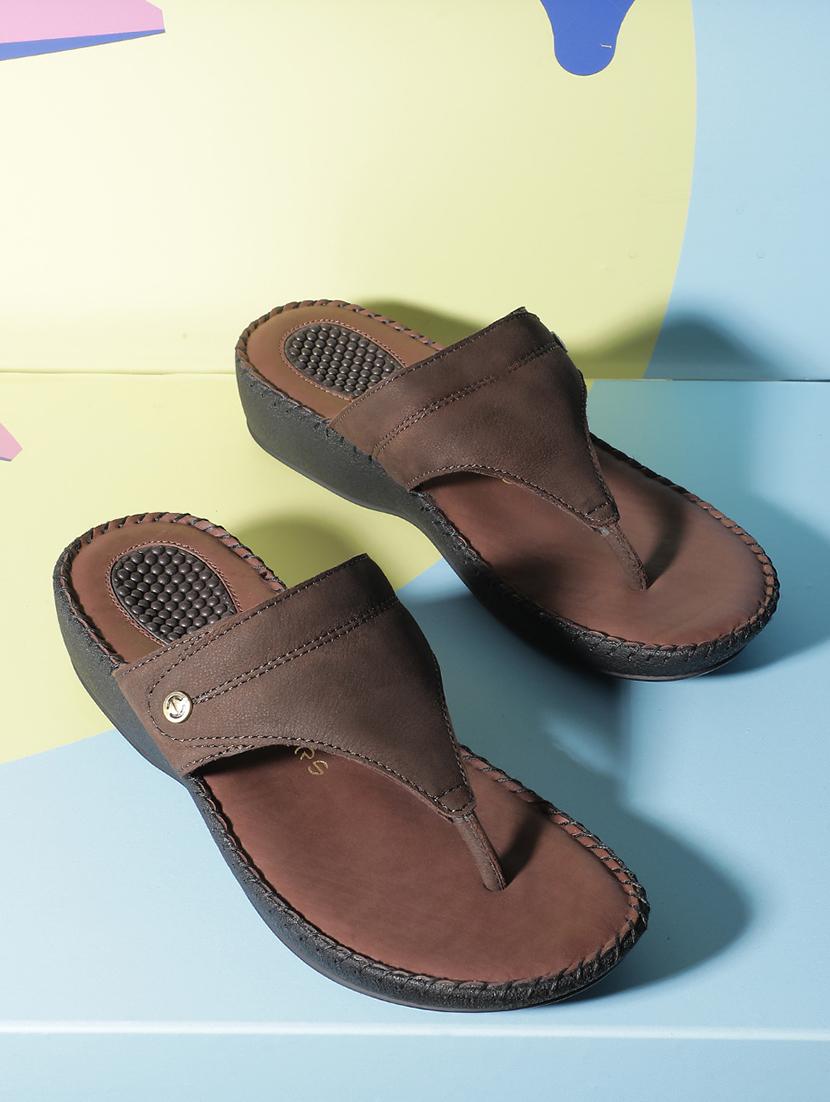 women solid slip on wedges