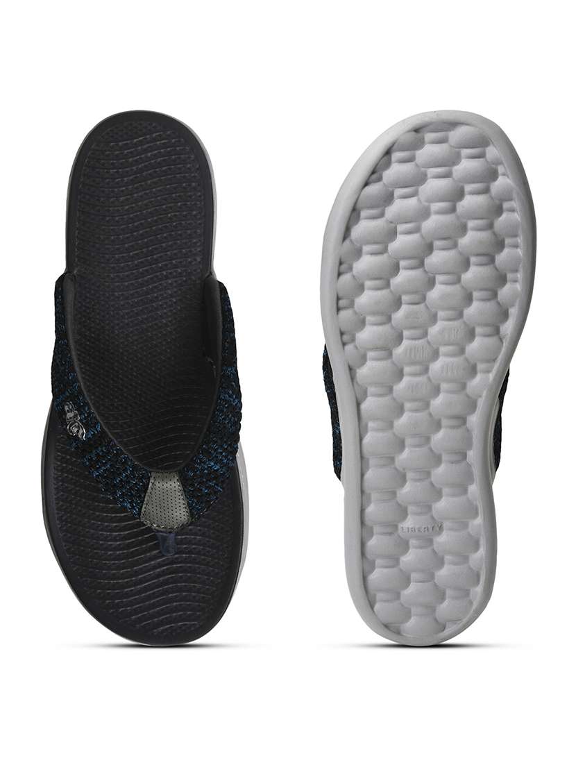 men solid slip on flip flop - 22030197 -  Standard Image - 3