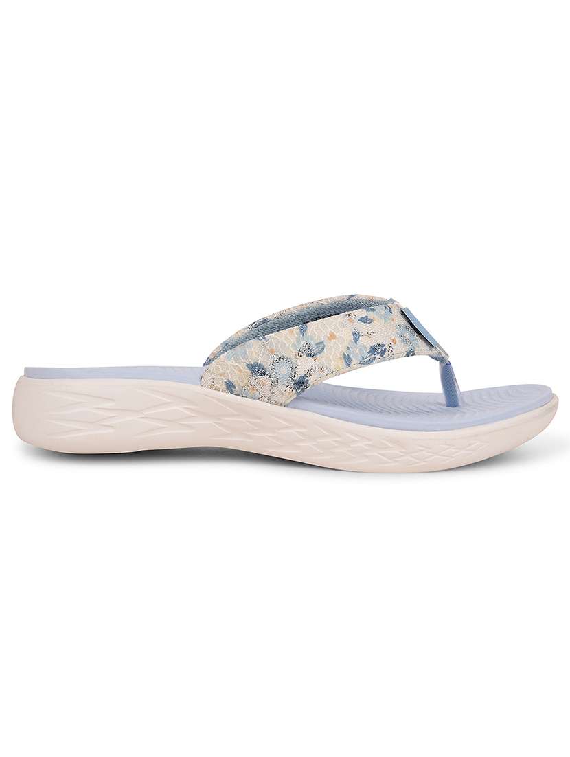 women printed slip on flip flop - 22030198 -  Standard Image - 3
