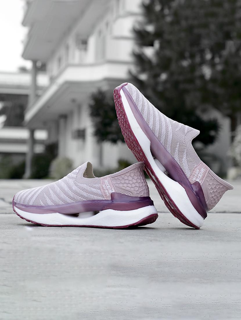 women mauve slip on sports shoe - 22030206 - Zoom Image - 0