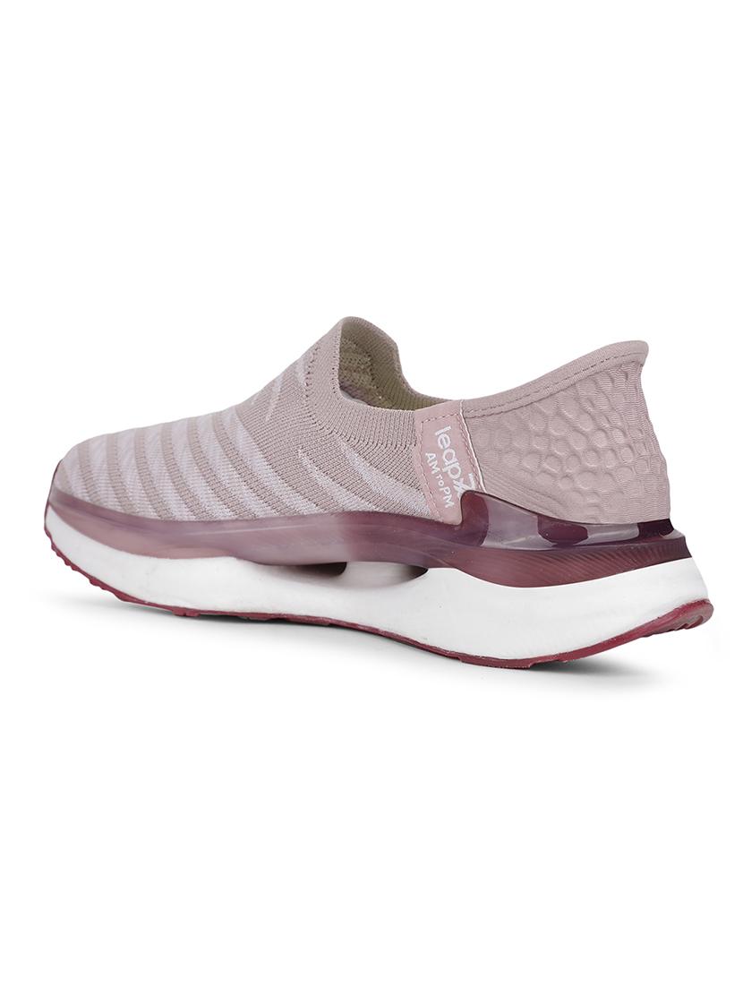 women mauve slip on sports shoe - 22030206 - Standard Image - 3