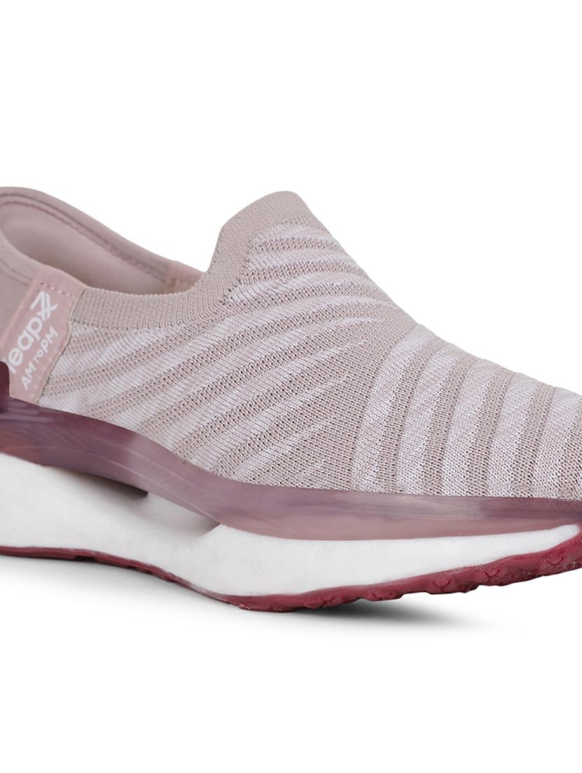 women mauve slip on sports shoe - 22030206 - Standard Image - 5