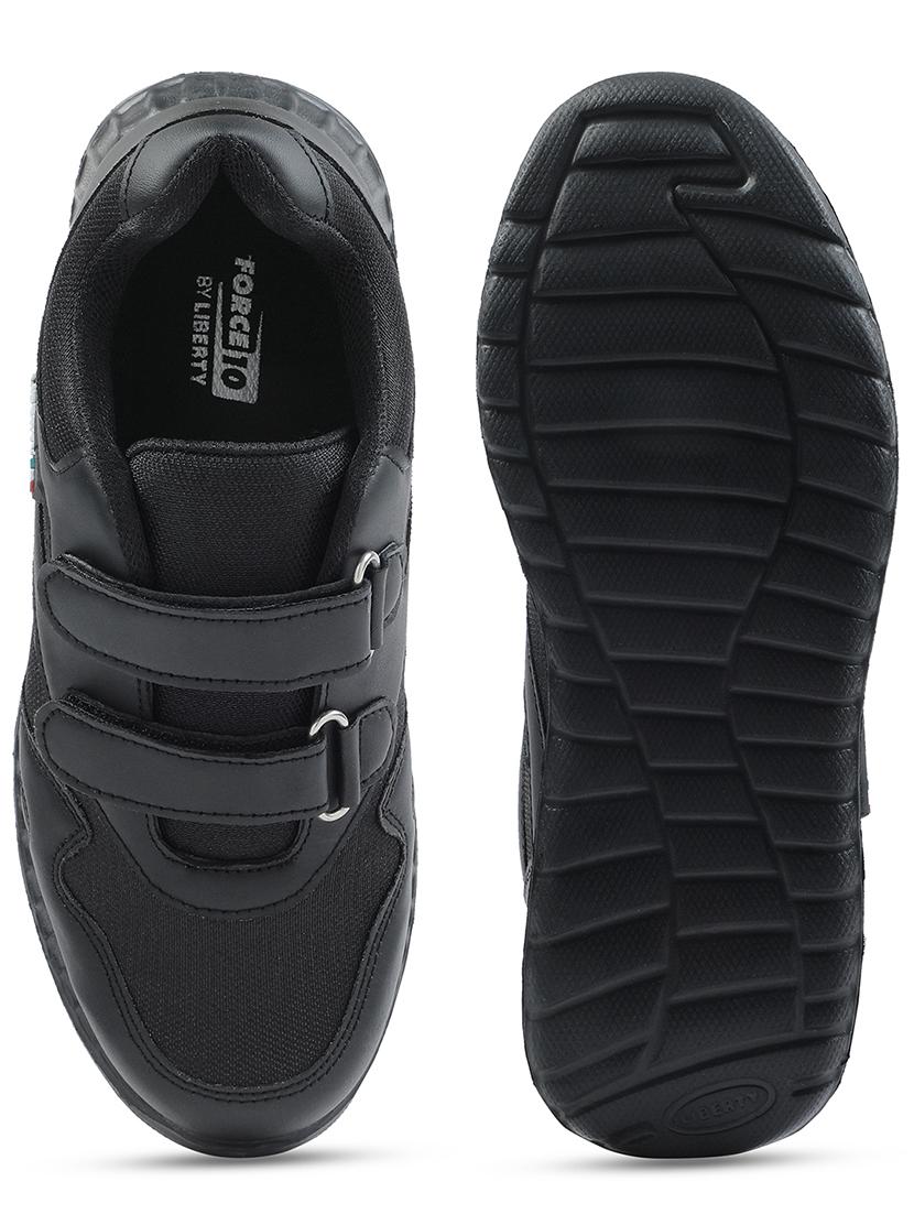kids solid velcro unfiorm shoes - 22030239 - Standard Image - 3