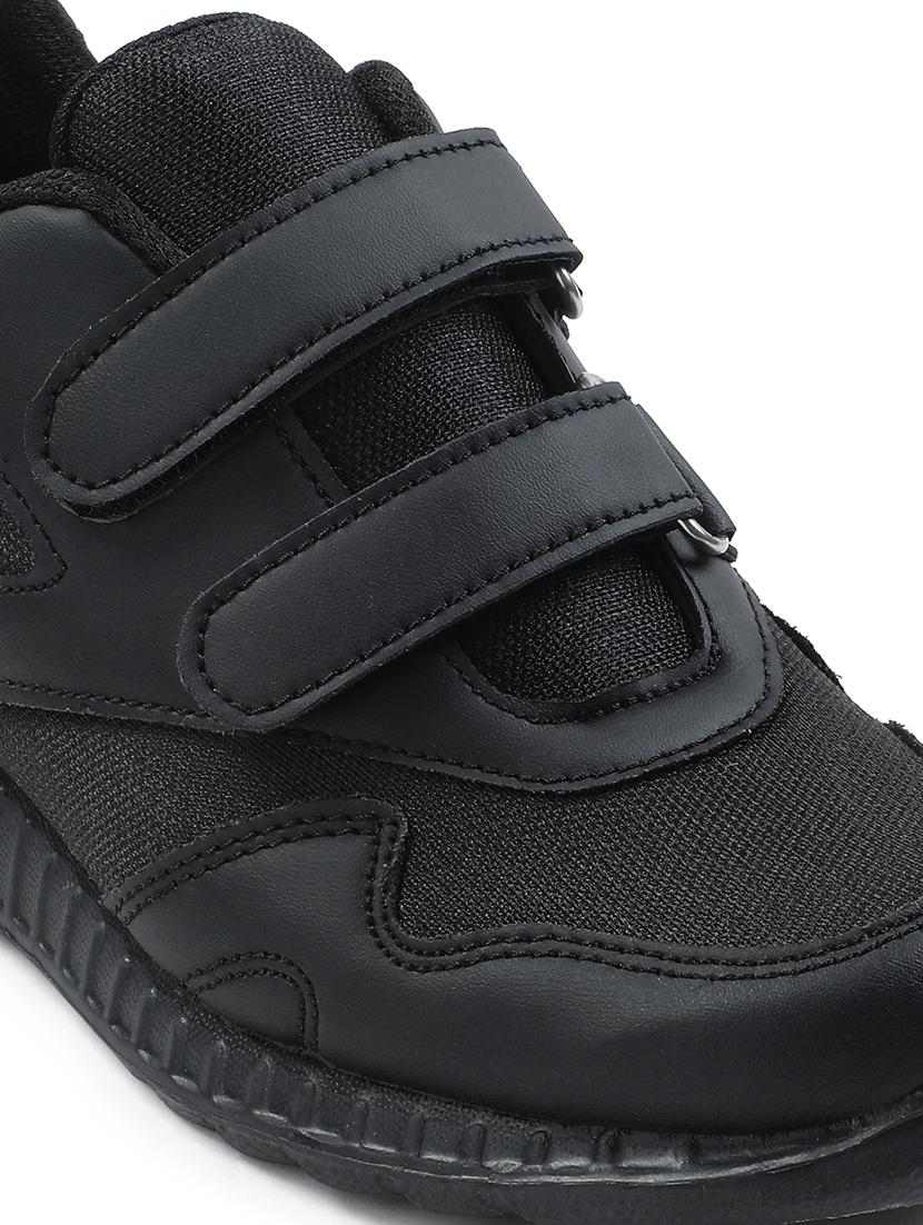 kids solid velcro unfiorm shoes - 22030239 - Standard Image - 5
