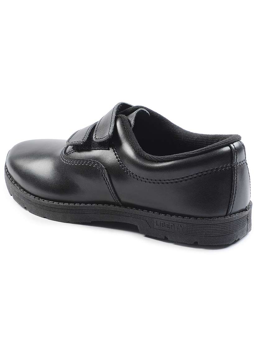 kids solid velcro unfiorm shoes - 22030253 -  Standard Image - 3