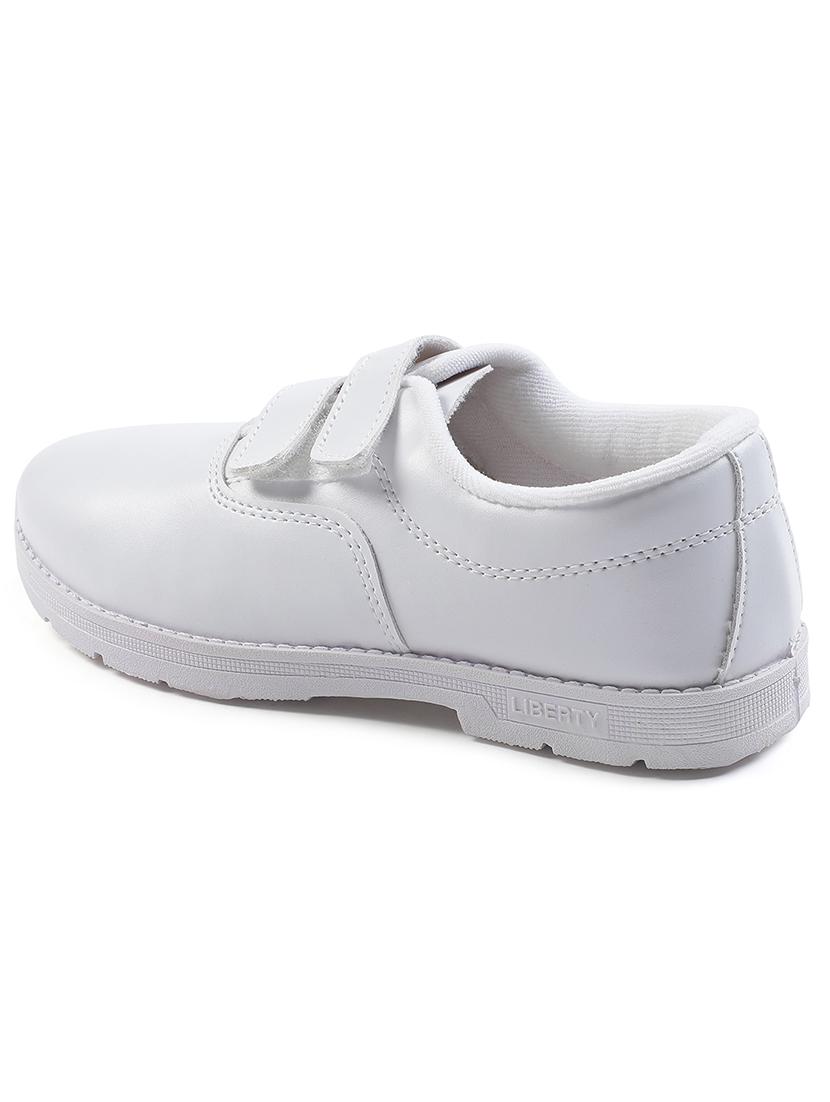 kids solid velcro unfiorm shoes - 22030256 - Standard Image - 3