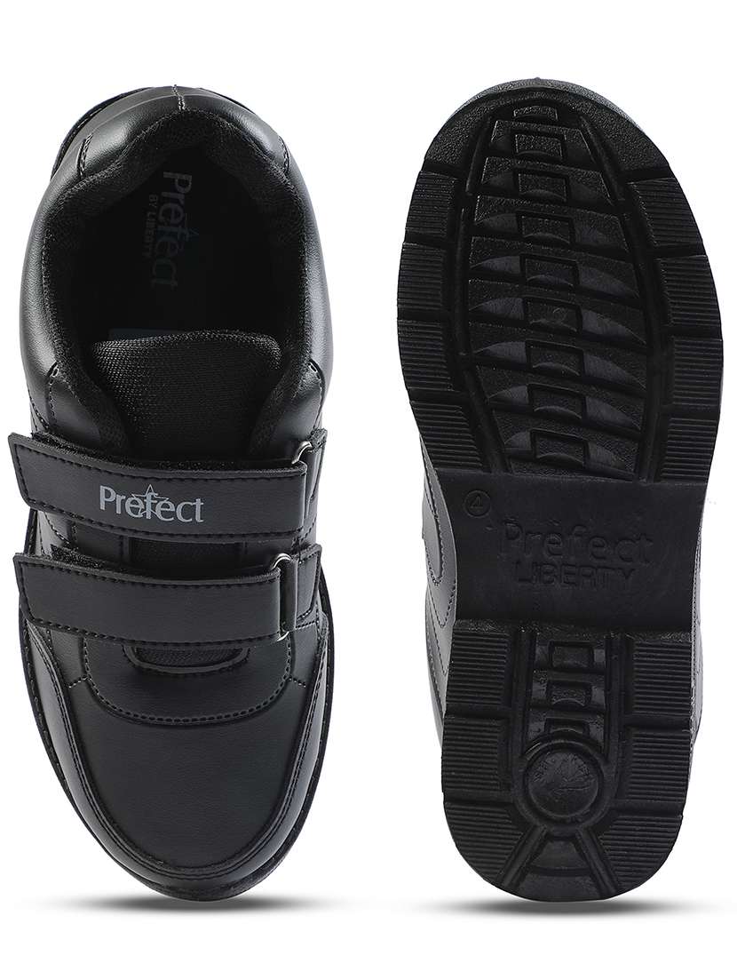 kids solid velcro unfiorm shoes - 22030259 -  Standard Image - 5