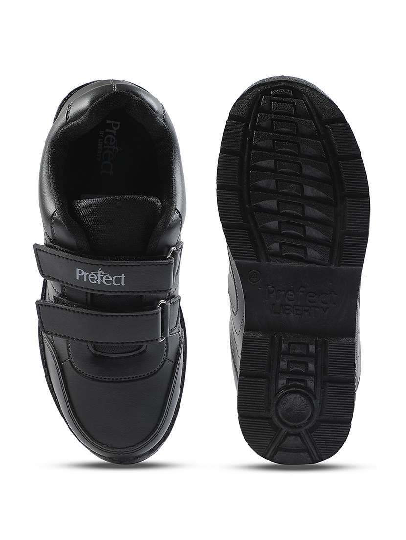 boys solid velcro uniform shoes - 22030260 -  Standard Image - 5