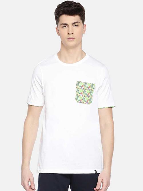 men placement print short sleeve regular fit t-shirt - 22030277 -  Standard Image - 0