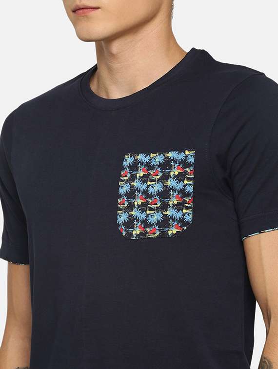 men pack of 3 printed short sleeve t-shirt - 22030282 -  Standard Image - 3