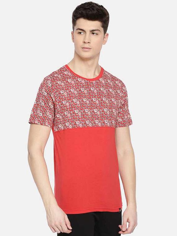 men pack of 2 printed short sleeve t-shirt - 22030290 - Standard Image - 3