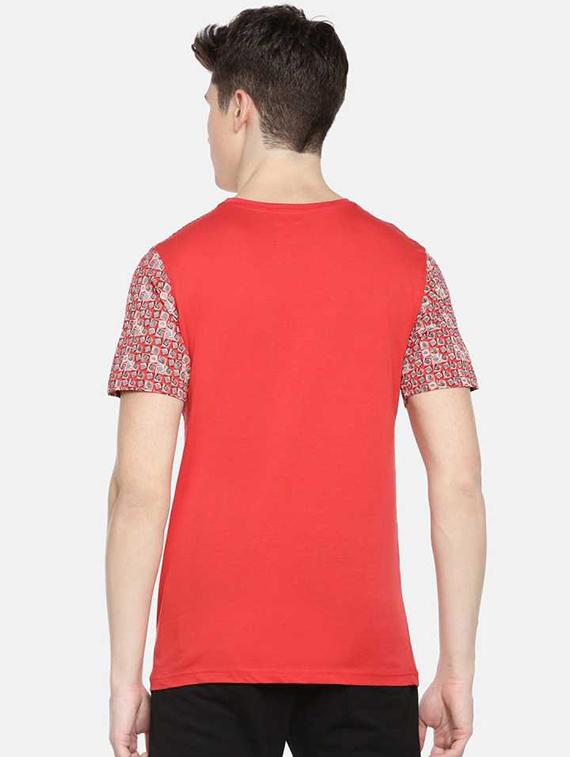 men pack of 2 printed short sleeve t-shirt - 22030292 - Standard Image - 3