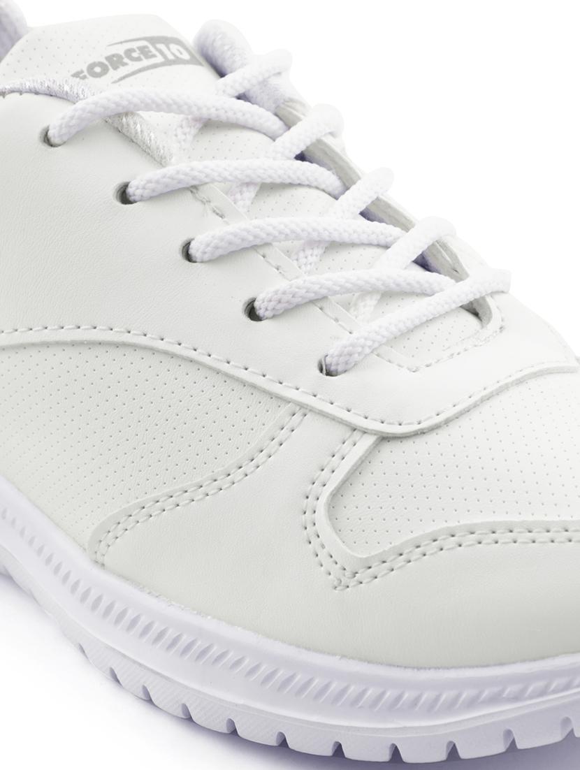 kids solid lace up uniform shoes - 22030369 - Standard Image - 5