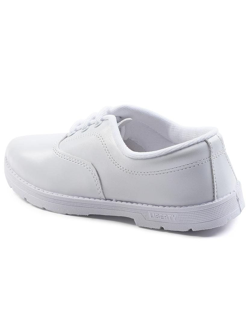 kids solid lace up unfiorm shoes - 22030400 - Standard Image - 3