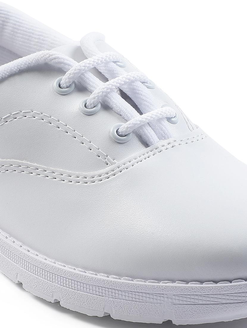 kids solid lace up unfiorm shoes - 22030400 - Standard Image - 5