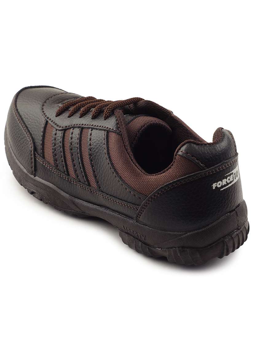 kids solid lace up shoes - 22030424 -  Standard Image - 3