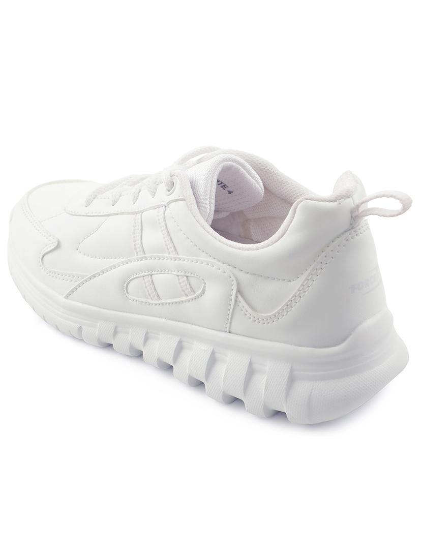 kids solid lace up uniform shoes - 22030441 - Standard Image - 3