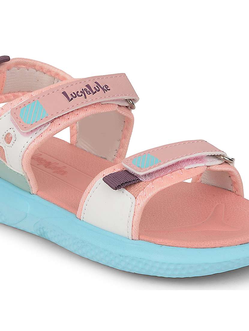 kids solid back strap floater - 22030444 -  Standard Image - 5