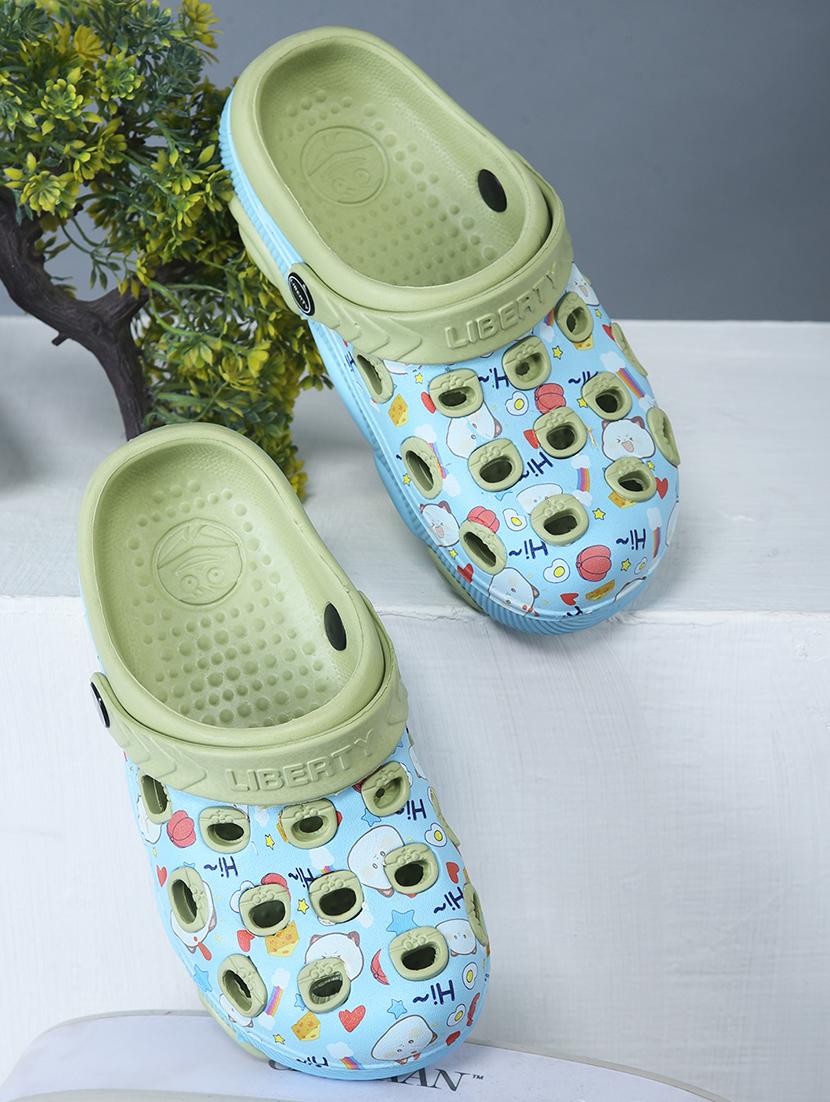 boys printed slip on clogs - 22030447 - Zoom Image - 0