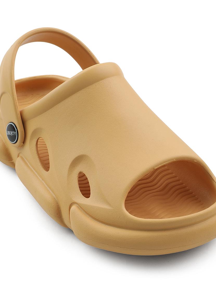 kids beige solid clog - 22030450 - Standard Image - 5
