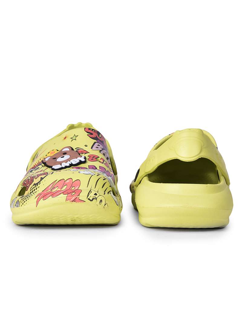 boys printed slip on clogs - 22030452 -  Standard Image - 3