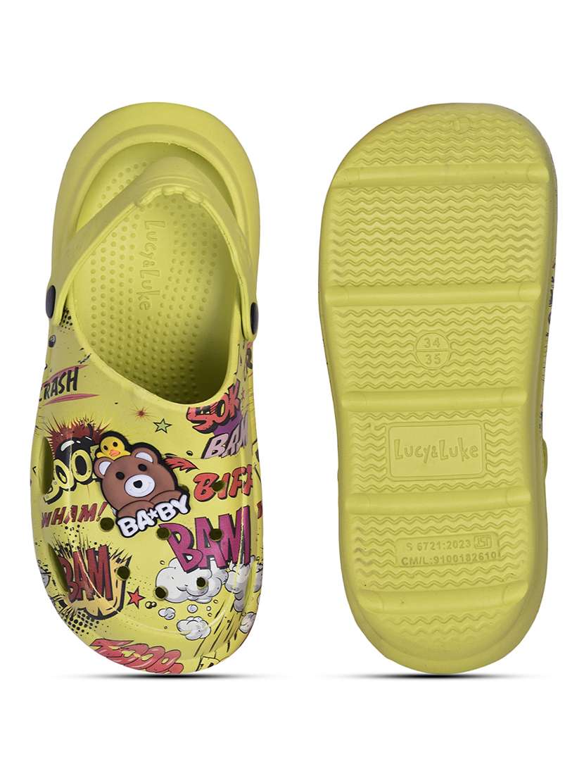 boys printed slip on clogs - 22030452 -  Standard Image - 5