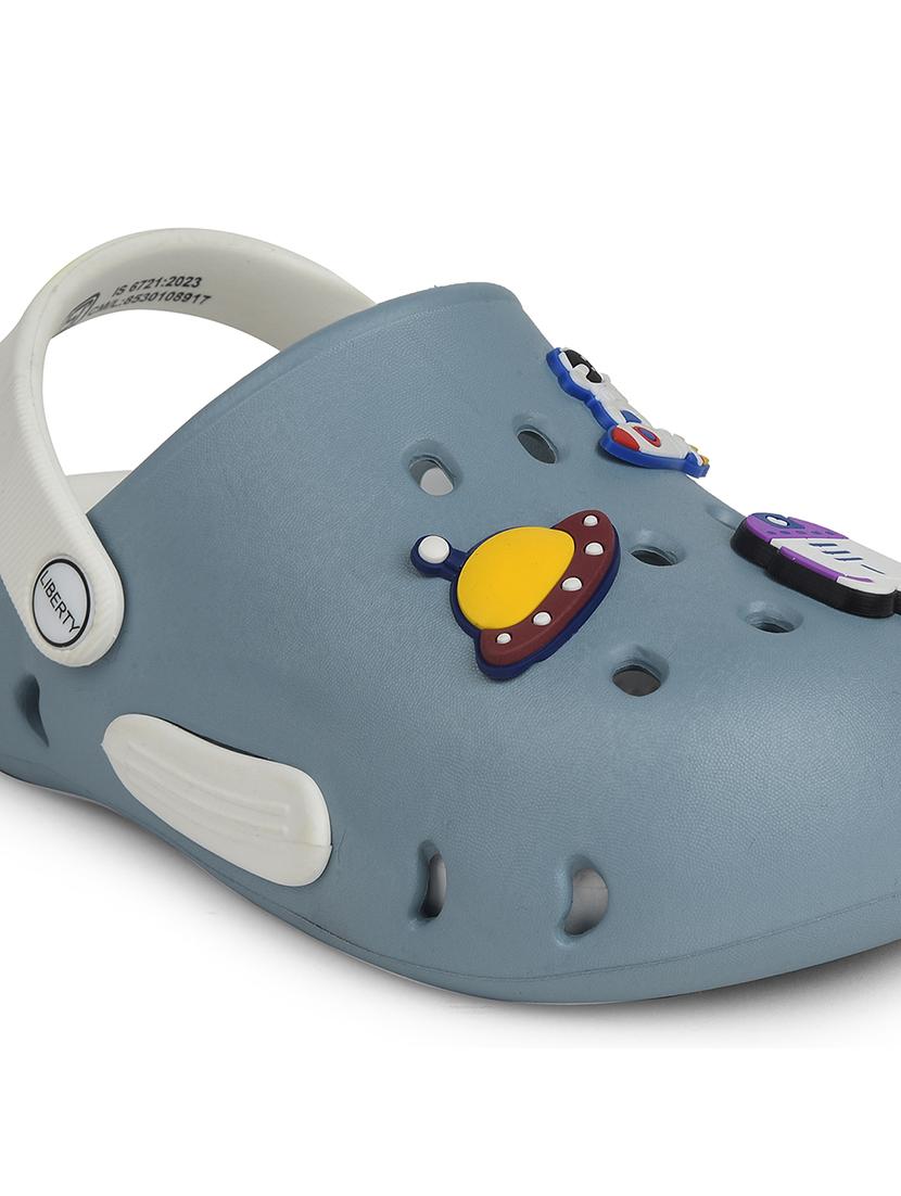kids solid casual clogs - 22030472 - Standard Image - 5