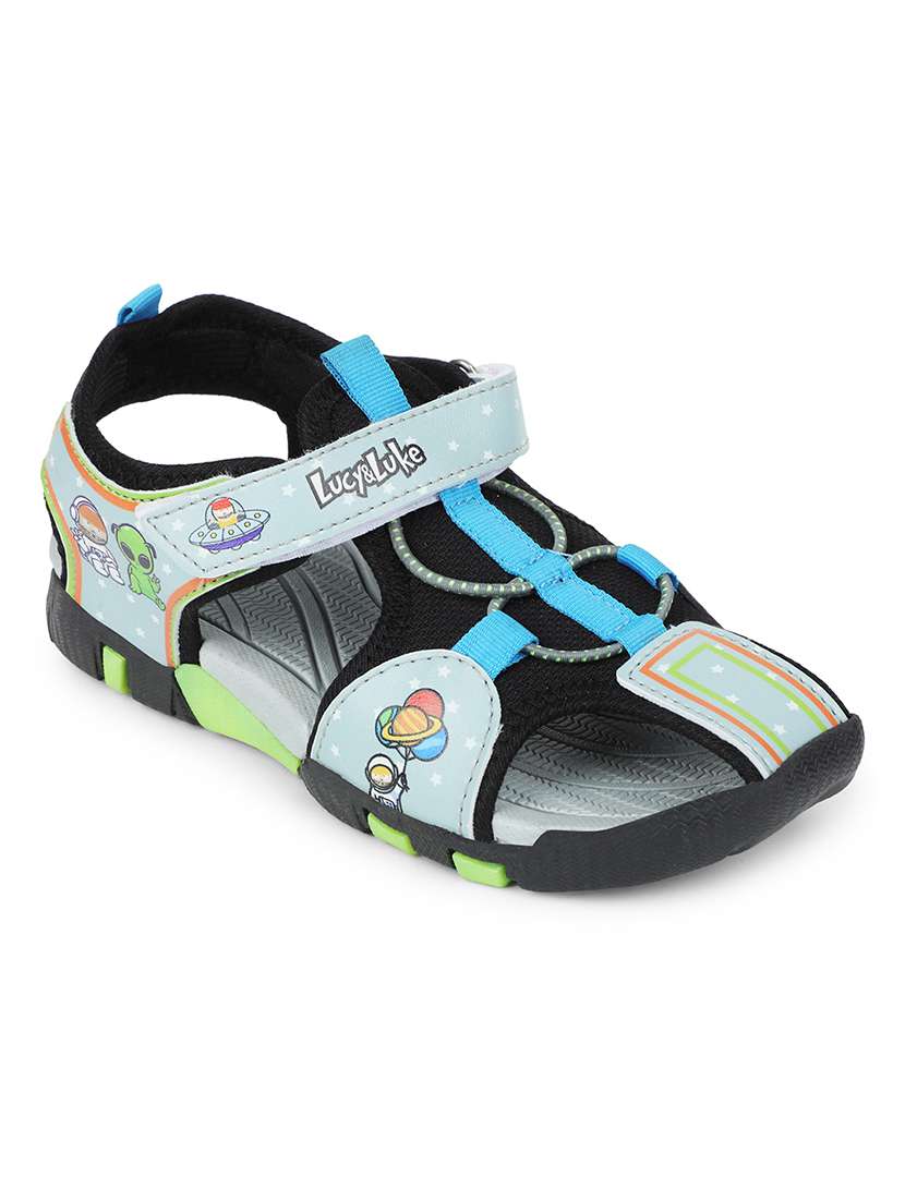 kids printed back strap floater