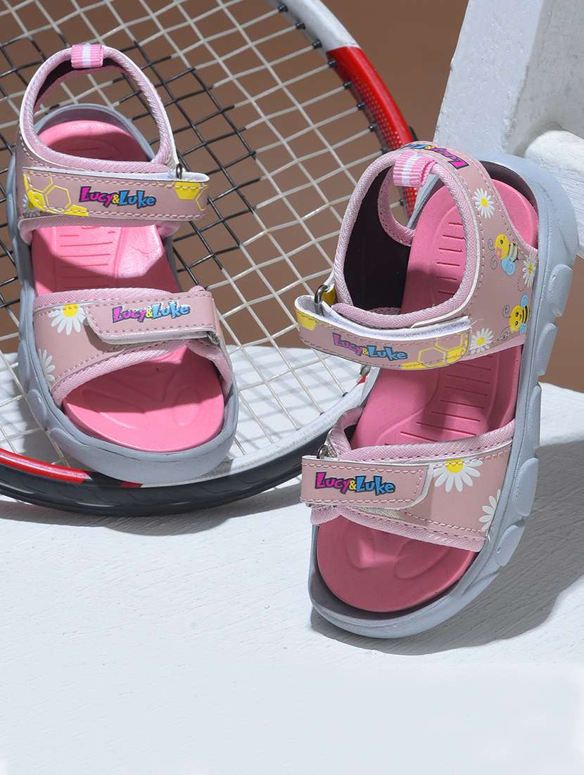 kids printed back strap floater