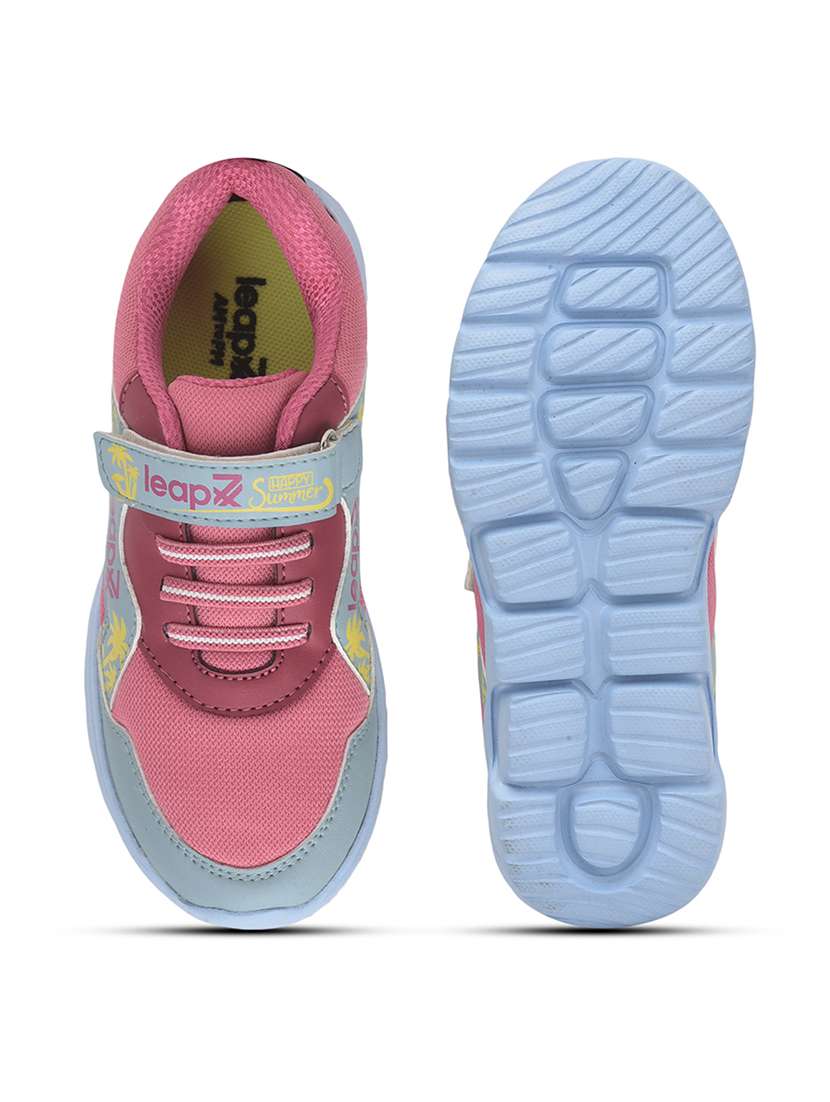 kids pink printed sport shoe - 22030496 -  Standard Image - 5