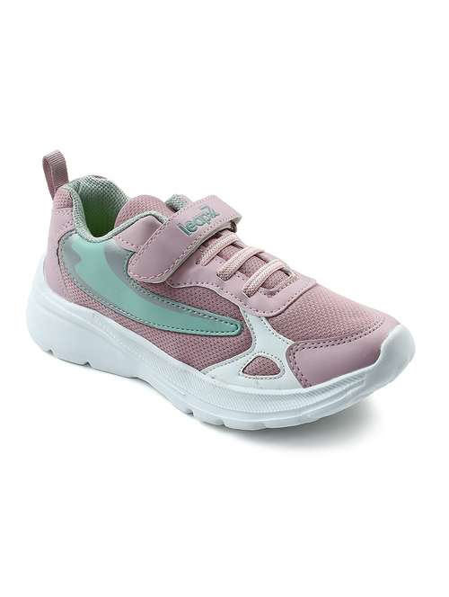 orange fabric sport shoe