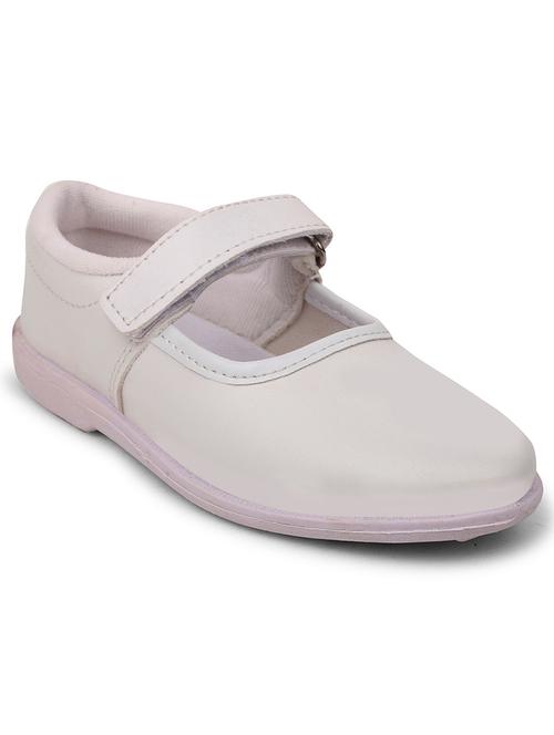 girls solid velcro unfiorm shoes - 22030534 -  Standard Image - 0
