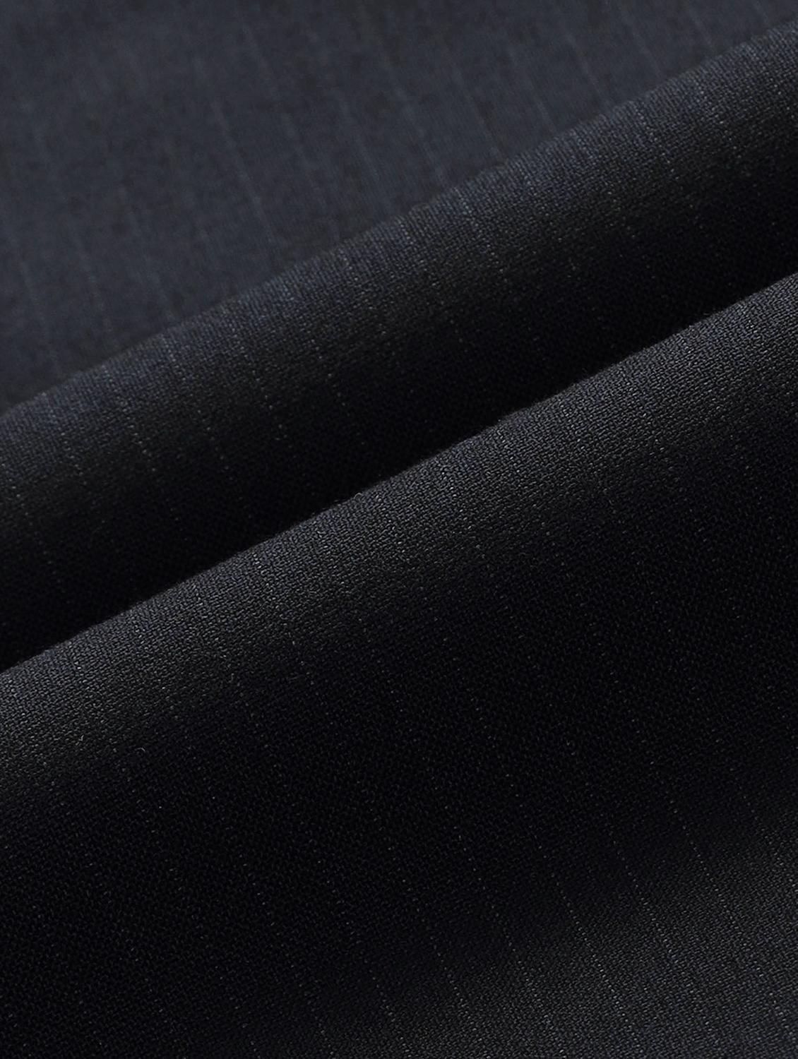 men solid mid rise flat front formal trouser - 22030815 - Standard Image - 5
