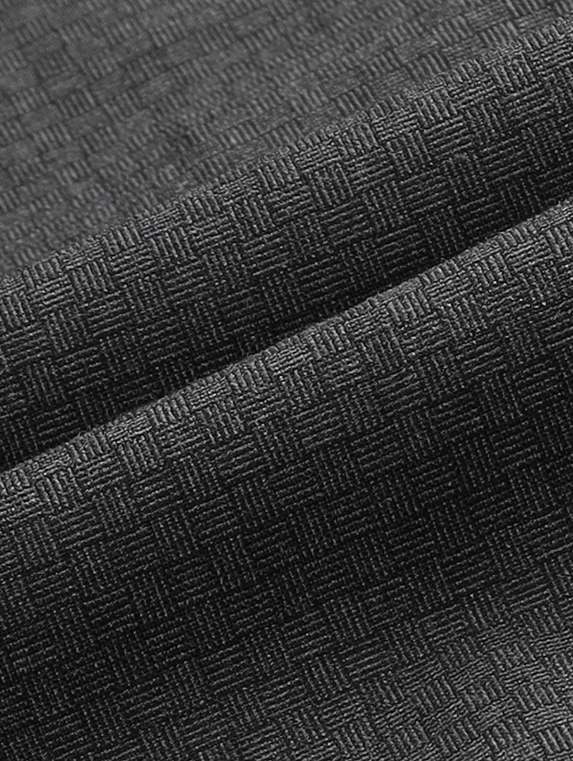 men solid mid rise flat front formal trouser - 22030816 - Standard Image - 5