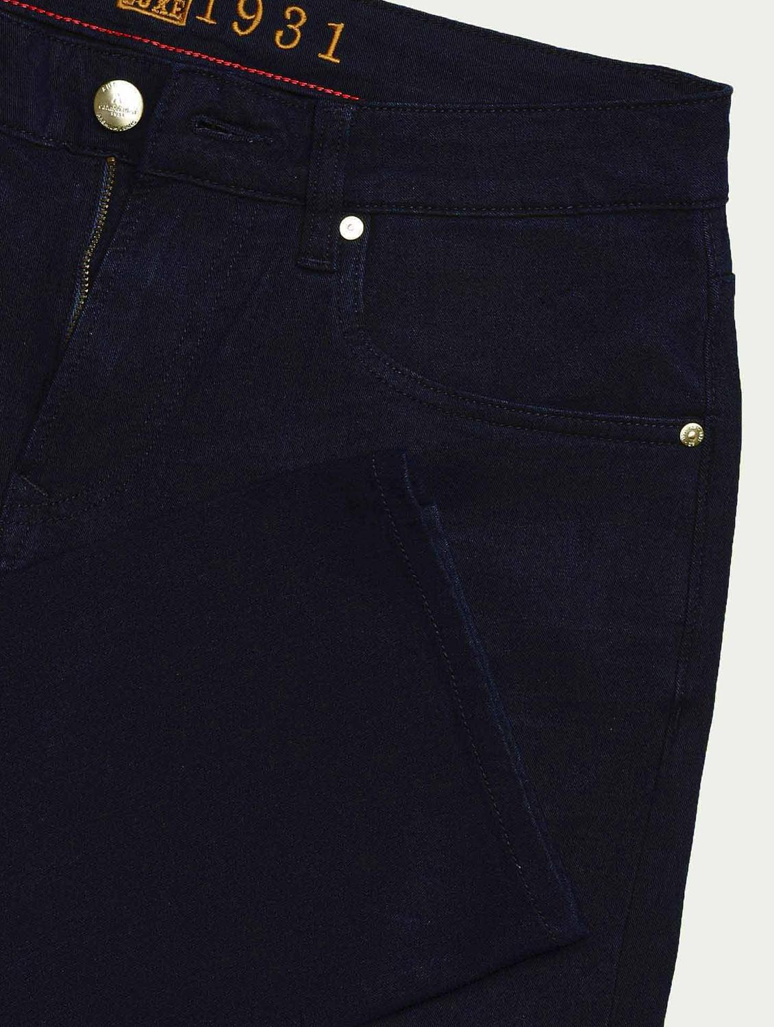 men plain mid rise full length straight fit jeans - 22030889 - Standard Image - 5