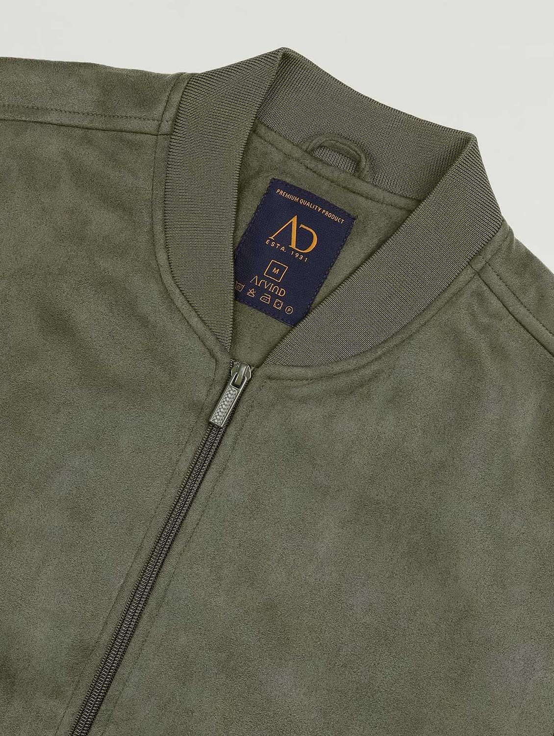 men solid long sleeve casual jacket - 22030918 -  Standard Image - 5