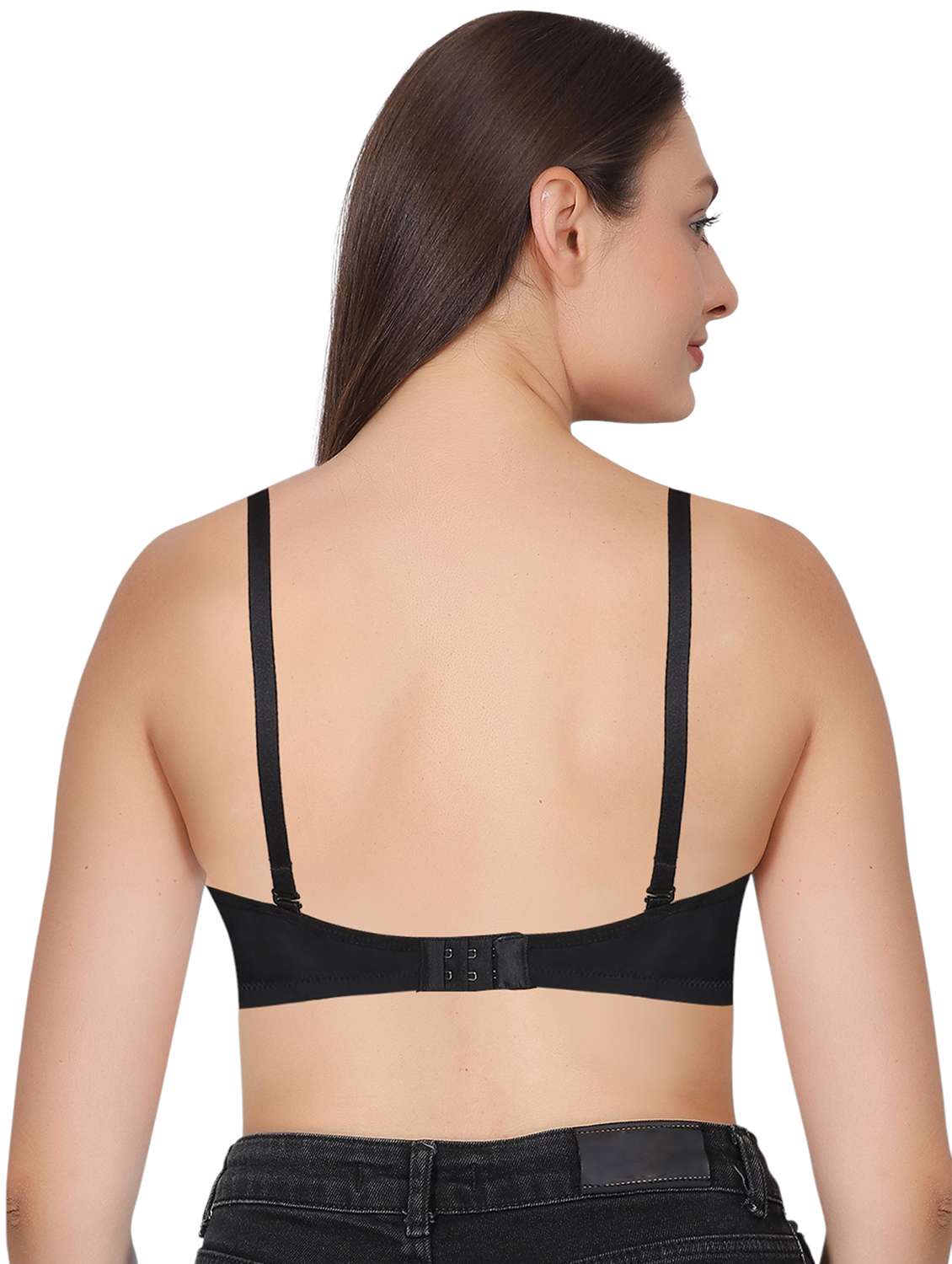 women pack of 3 solid lightly padded t-shirt bra - 22030928 -  Standard Image - 5