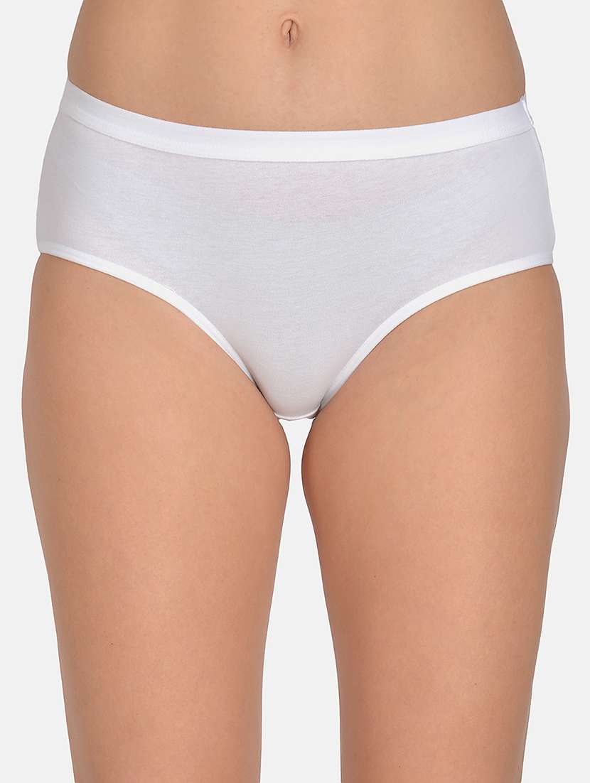 women pack of 2 solid mid rise hipsters - 22030940 - Standard Image - 3