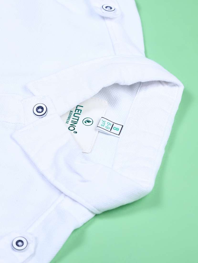 boys printed long sleeve casual shirt - 22031128 -  Standard Image - 3