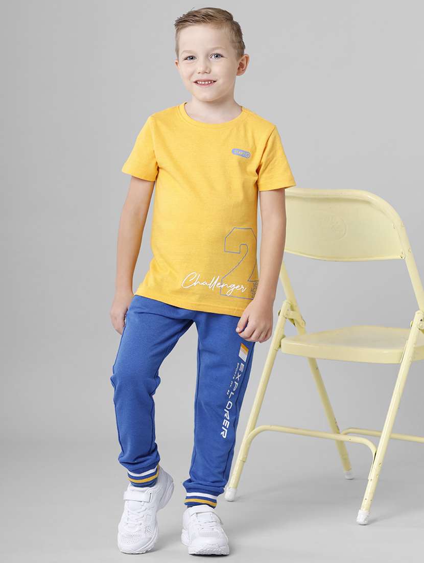 boys pack of 3 printed short sleeve t-shirt - 22031601 -  Standard Image - 3