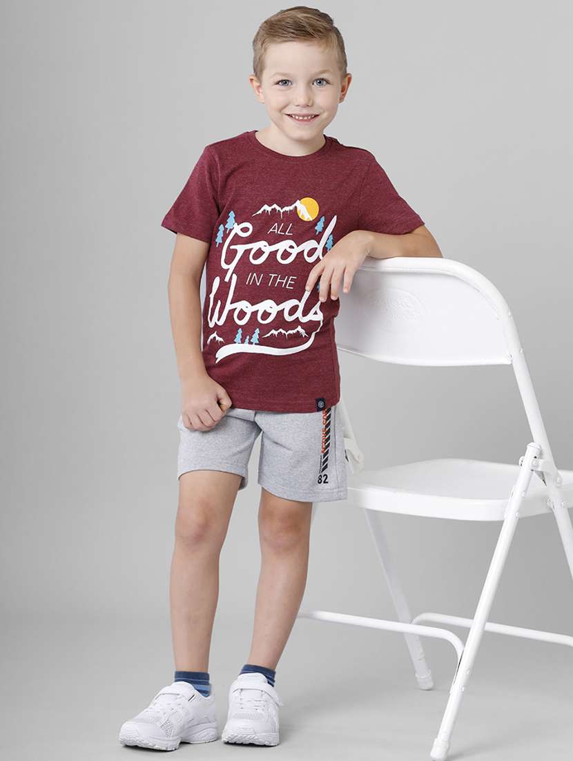 boys pack of 3 printed short sleeve t-shirt - 22031602 -  Standard Image - 3