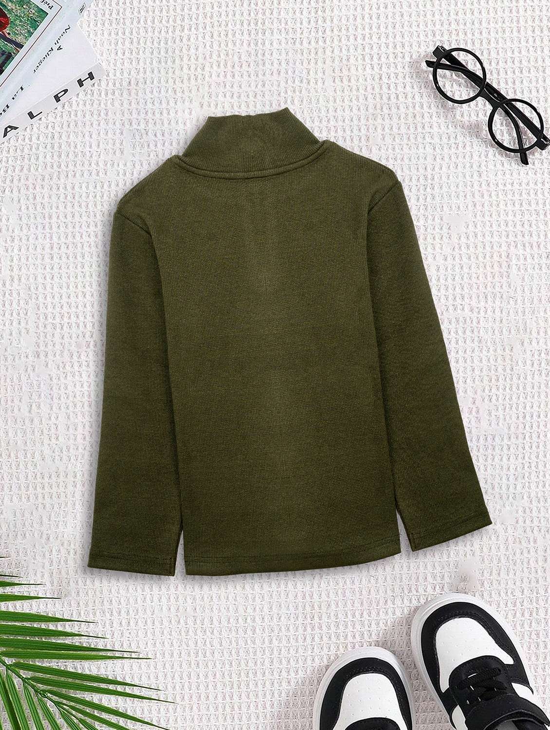 boys pack of 2 solid long sleeve sweatshirt - 22031613 -  Standard Image - 3