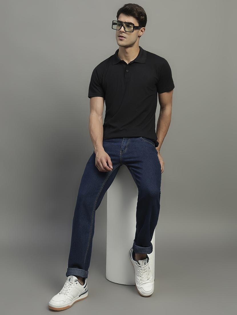 black polyester plain tshirt - 22032172 - Standard Image - 3