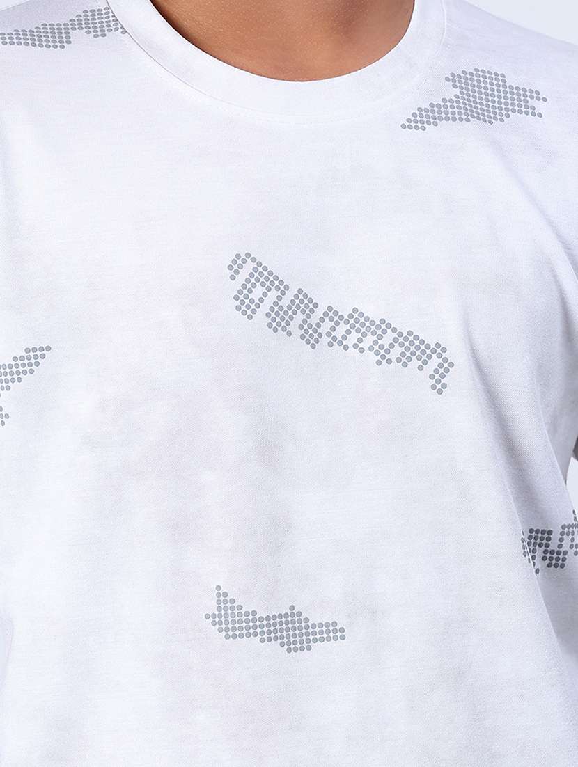 boys printed t-shirt and shorts co-ord set - 22033418 -  Standard Image - 5