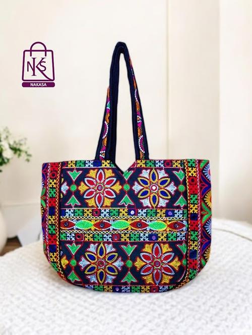 women embroidered tote bag - 22033642 - Standard Image - 0